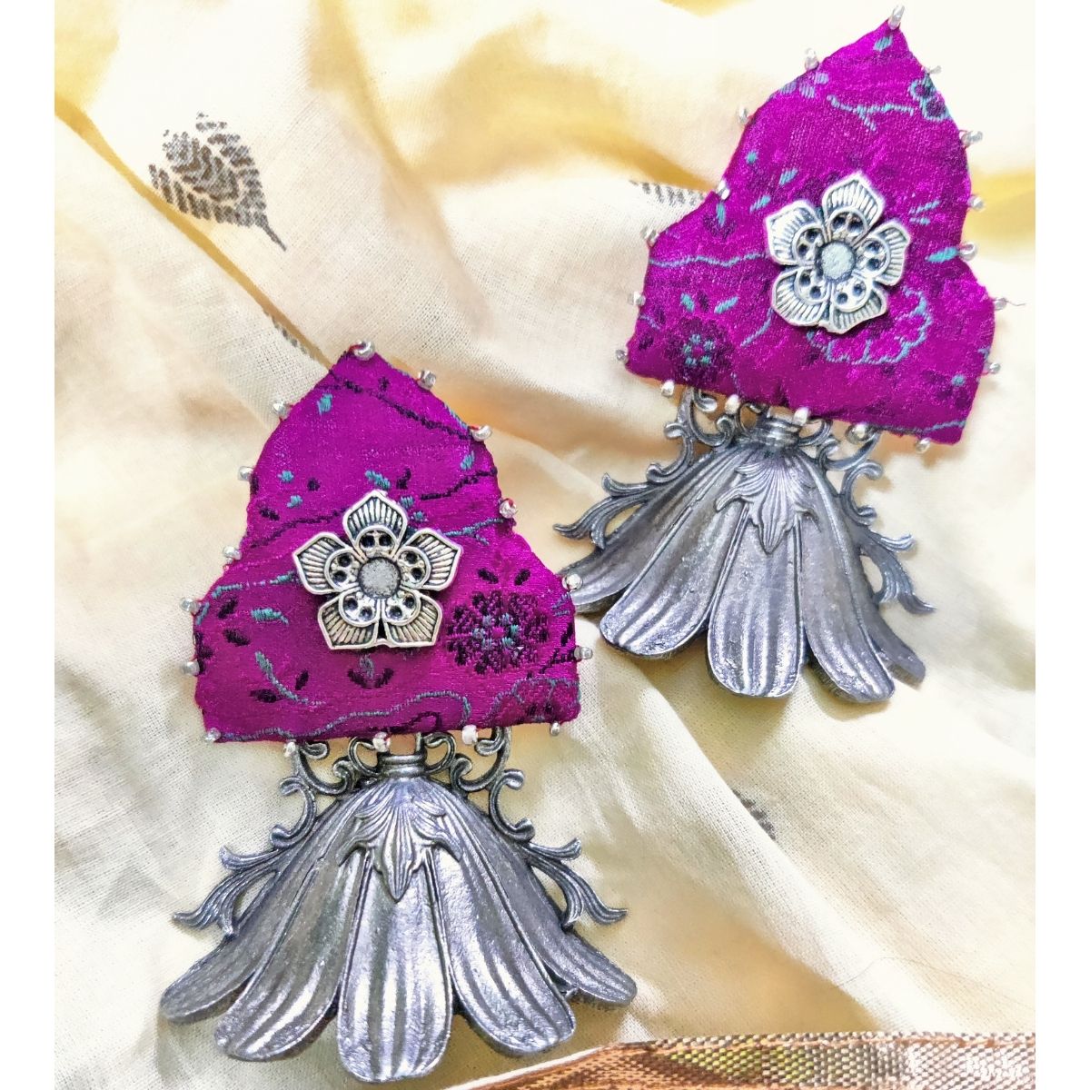 Flower Jhumka